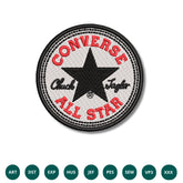Converse Chuck Taylor Embroidery Design